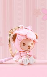 樱花帽子钥匙扣