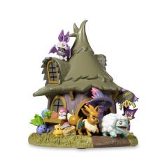 Haunted Pokémon Village 扒手猫 伊布 妙蛙种子 梦妖魔 走路草 嗡蝠 Mismagius Charm Shop