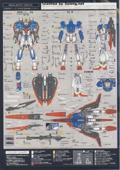 RG MSZ-006 Z高达 透明版-资料图