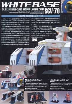 Gundam Collection SCV-70 白色木马-资料图