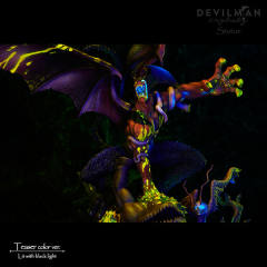 Statue Premium Figure 恶魔人 死丽濡 Teaser Color ver.-资料图