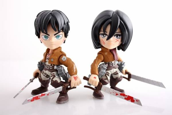 Attack On Titan Wave 1 Blind Box 三笠·阿克曼 Bloody Battle Damage