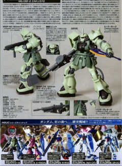 HGUC MS-06 扎古 II 21世纪真实风格 Ver.-资料图
