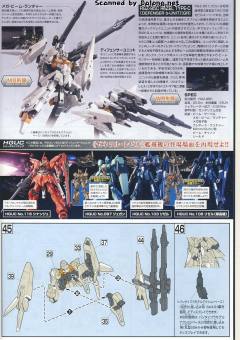 HGUC RGZ-95C 里歇尔 C型（雷比尔将军号配备机） Defensor B-Unit-资料图