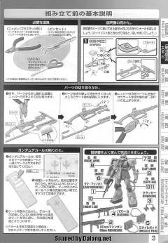 MG MS-06F 扎古Ⅱ MS-06J 陆战型扎古Ⅱ Ver.一年战争-资料图