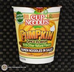 Nissin Cup Noodles Pumpkin Spice Flavor