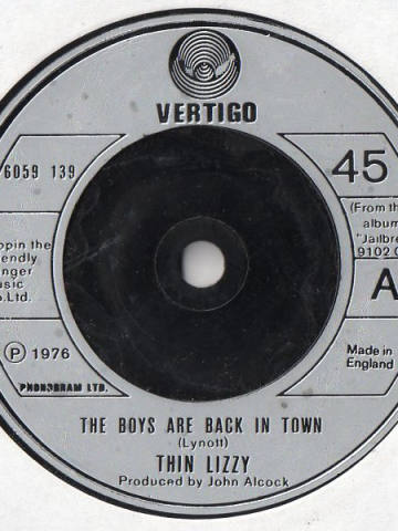 The Boys Are Back In Town