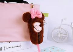 隐藏款-米妮毛绒挂件