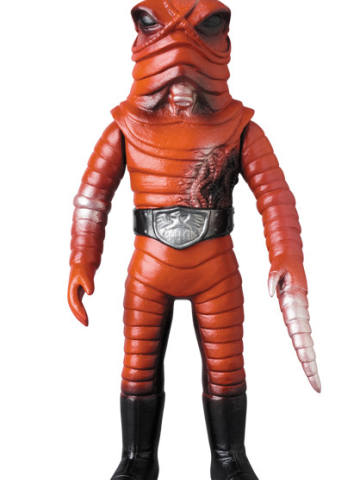 Toei Retro Sofubi Collection 蚯蚓男 Middle Size