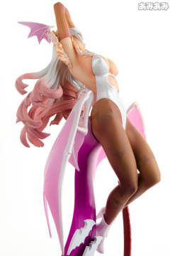 Capcom Figure Builder Creator's Model 莫莉卡·安斯兰特 White Color.-资料图
