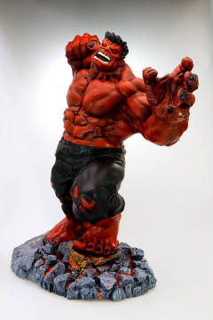 Fine Art Statue 红浩克 -资料图