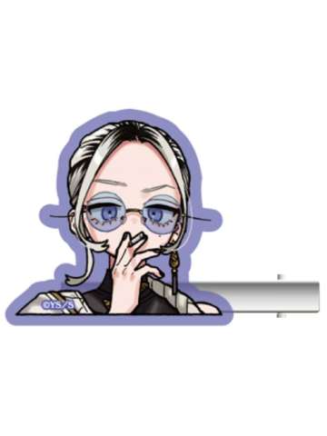 早乙女道-三周年快闪亚克力发夹
