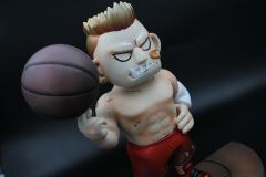 callmerap嘻哈潮玩 街头篮球形象~ 睿（RAP）公牛红配色【八月线上展开售】-资料图