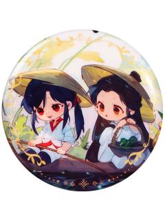 花城&谢怜（端午）-共赏光景系列马口铁徽章