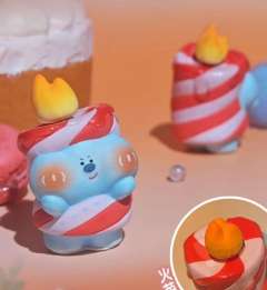 蜡烛坨坨-红粉-资料图