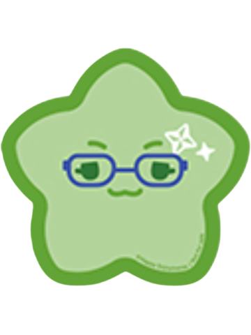 游木真-童心珍藏主题快闪角色星星夹