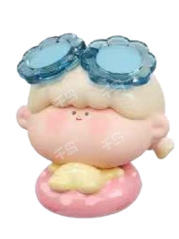 粉色波点
