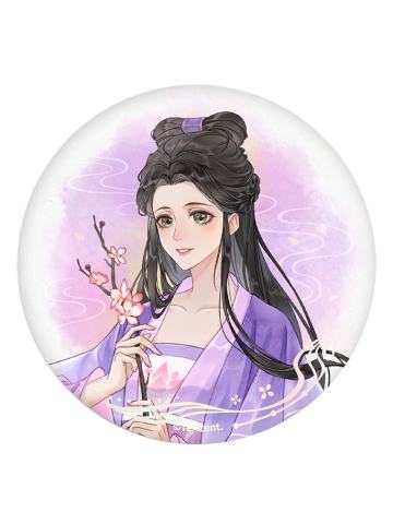 江厌离-花韵染系列单领徽章