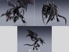 S.H.MonsterArts 真红眼黑龙-资料图