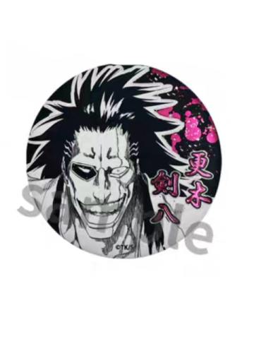 更木剑八-JS浮雕吧唧一弹