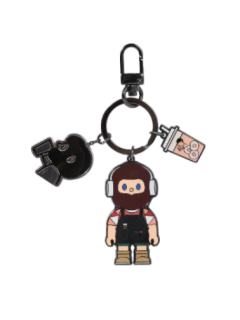 烤肉派对·多肉桃桃钥匙扣