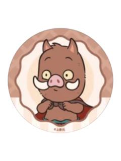小猪妖-潮玩星球主题店Q版徽章