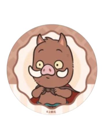 小猪妖-潮玩星球主题店Q版徽章