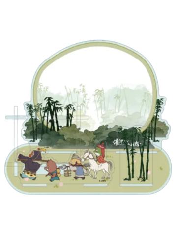 多人A-潮玩星球主题店亚克力留言板