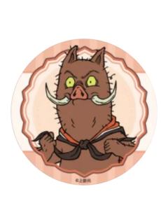 小猪妖-潮玩星球主题店双闪徽章