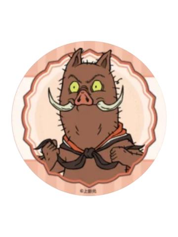 小猪妖-潮玩星球主题店双闪徽章