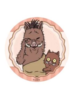 猪妈妈&小猪妖-潮玩星球主题店双闪徽章