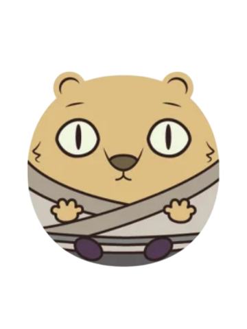 黄鼠狼精-潮玩星球主题店吱吱叫团子