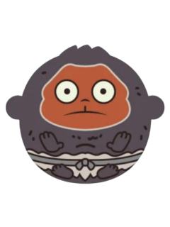 猩猩怪-潮玩星球主题店吱吱叫团子