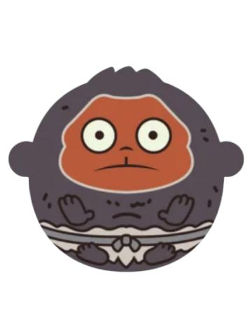 猩猩怪-潮玩星球主题店吱吱叫团子