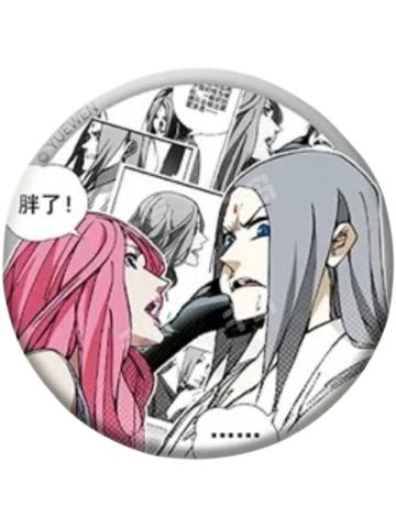 夏禾&张灵玉(原画款)-遇意暗香疏影系列吧唧拍立得(第一弹)