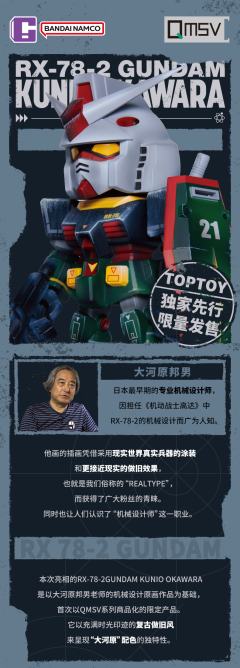 QMSV RX-78-2 GUNDAM KUNIOOKAWARA 大河原邦男配色-资料图