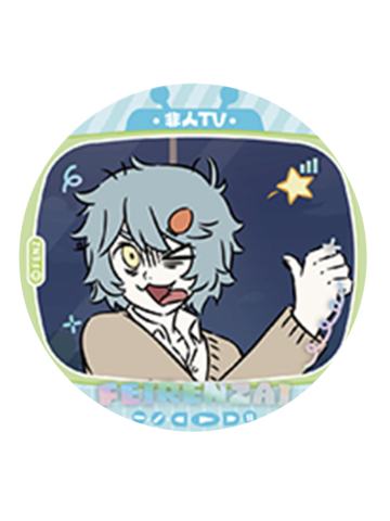 哮天-非人TV系列马口铁徽章
