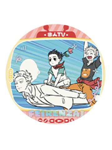 多人-非人TV系列马口铁徽章
