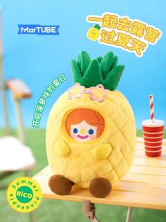 菠萝毛绒公仔-资料图
