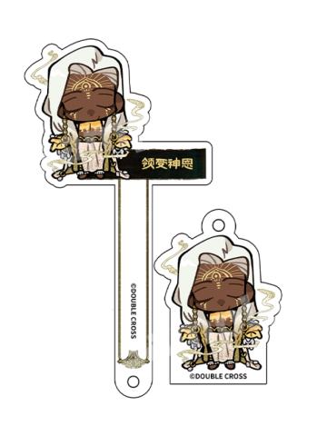 伊曼-谷子熊Q版打卡棒厚亚克力挂件套组