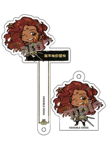 奈布哈尼-谷子熊Q版打卡棒厚亚克力挂件套组