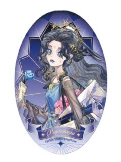 心理学家-潮玩星球七周年主题店椭圆徽章
