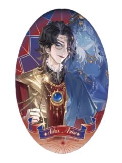 蜡像师-潮玩星球七周年主题店椭圆徽章