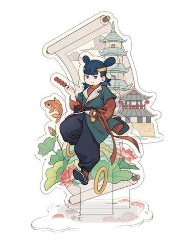 哪吒-寻踪系列亚克力双插立牌