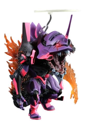 X-PLUS EVA Q版 初号机 燃烧 G觉醒形态