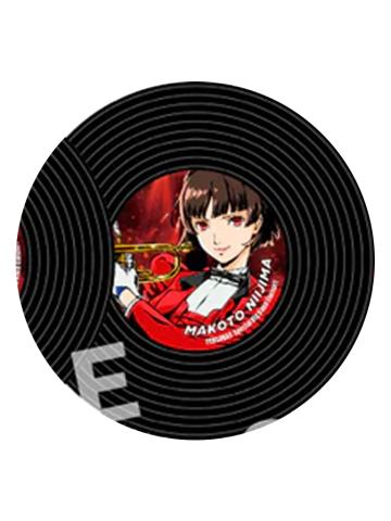 新岛真-P5R音乐会黑胶风杯垫