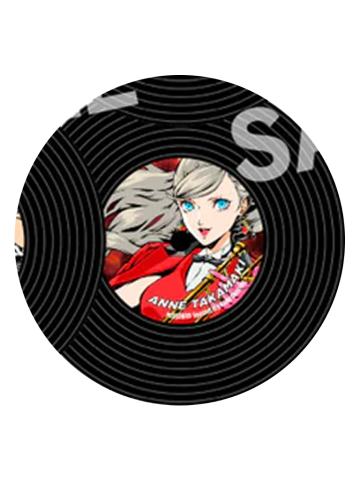 高卷杏-P5R音乐会黑胶风杯垫