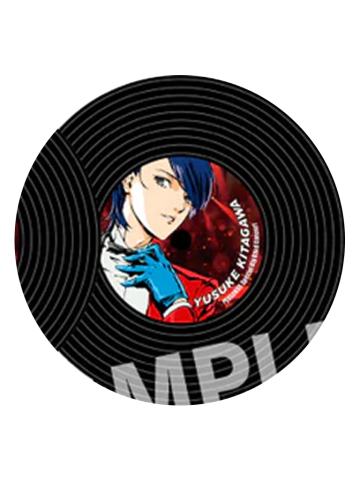 喜多川佑介-P5R音乐会黑胶风杯垫