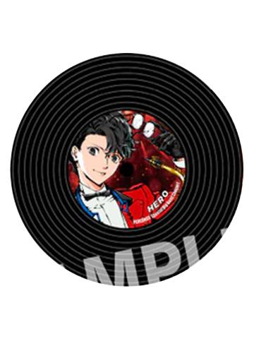 雨宫莲-P5R音乐会黑胶风杯垫