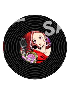 奥村春-P5R音乐会黑胶风杯垫